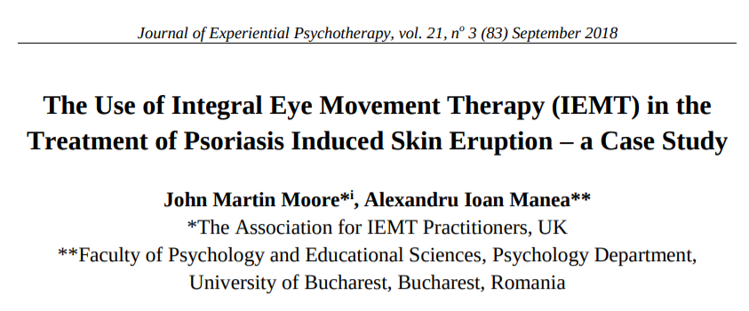 Psoriasis and Integral Eye Movement Technique (IEMT)
