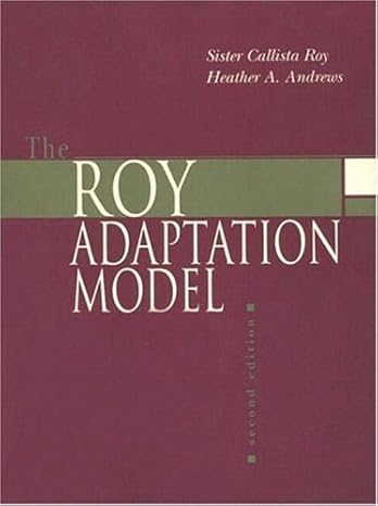 Cover of the book The Roy Adaptation Model by Sister Callista Roy and Heather A. Andrews, featuring a maroon and olive green design with white and gold text, exploring adaptation in contexts like trauma and PTSD.